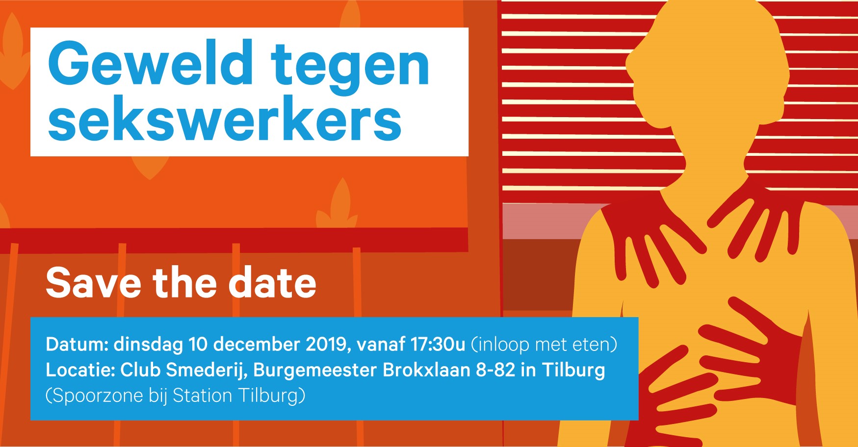 save the date afbeelding voor bijeenkomst